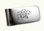 LWC Monogram Money Clips