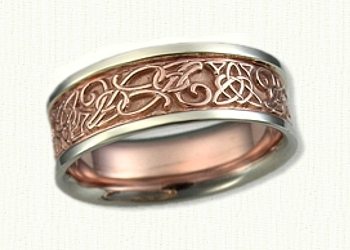 Monogram Wedding Bands