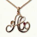 Monogram Pendants