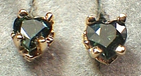 Instock earrings with gems
