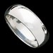 Platinum Half Round WB