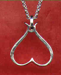 Inverted Heart Pendant