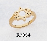 Judaica Jewelry : Star of David Ring