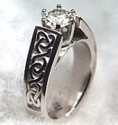 celtic engagement rings