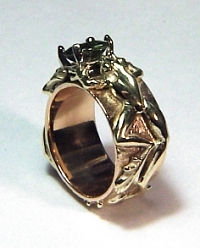 14KT Frog ring