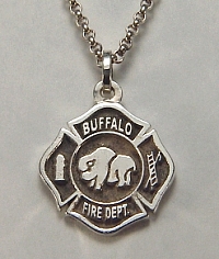 Buffalo Fire Department Logo Pendant