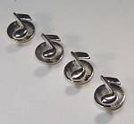 Eighth note stud set