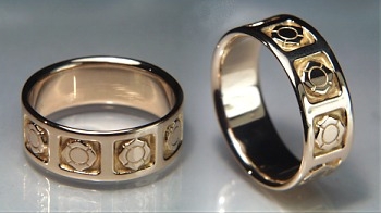 maltese cross wedding ring