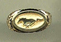 14KY Mustang Ring