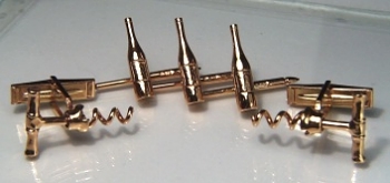 Corkscrew Cuff Links