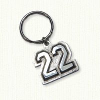 22 Key Ring in Sterling 