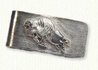 Charging Buffalo Money Clip