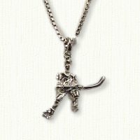  Hockey Player Charm