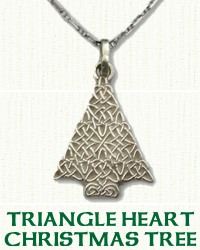 Celtic Christmas Tree & Snowflake Jewelry