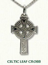 Celtic Leaf Cross