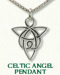 Celtic Angel Knot Pendant