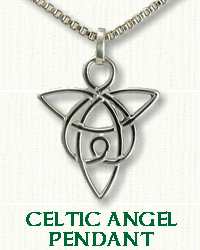 Celtic Angel Knot Pendant