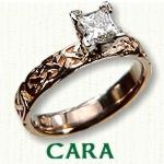 Cara Engagement Ring - celtic