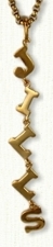 Jills Block Necklace