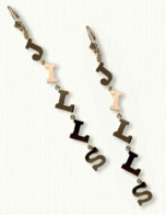 Jills Letter Earings