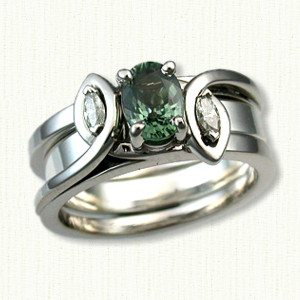 The Not so Traditional Rings :  wedding ER01793IF