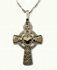 Thornbury Celtic Cross with Raised Heart