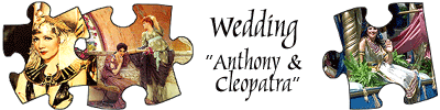 Antony and Cleopatra Wedding Theme